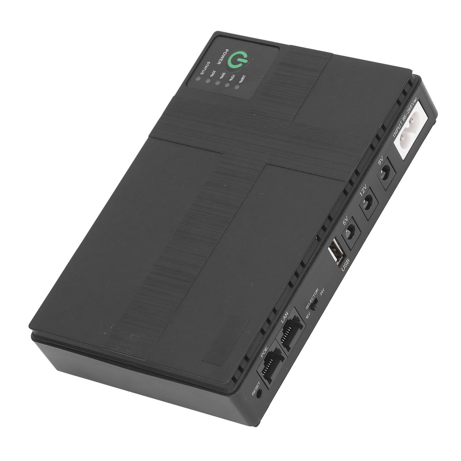 Fafeicy Przenośne Nieprzerwane Zasilanie 8800 MAh UPS Stabilny Bezpiecznik Baterii 5V 9V 12 V Outlet PoE na Telefon Komórkowy Zapamiętaj Odciski Palców DSL (wtyczka UE)