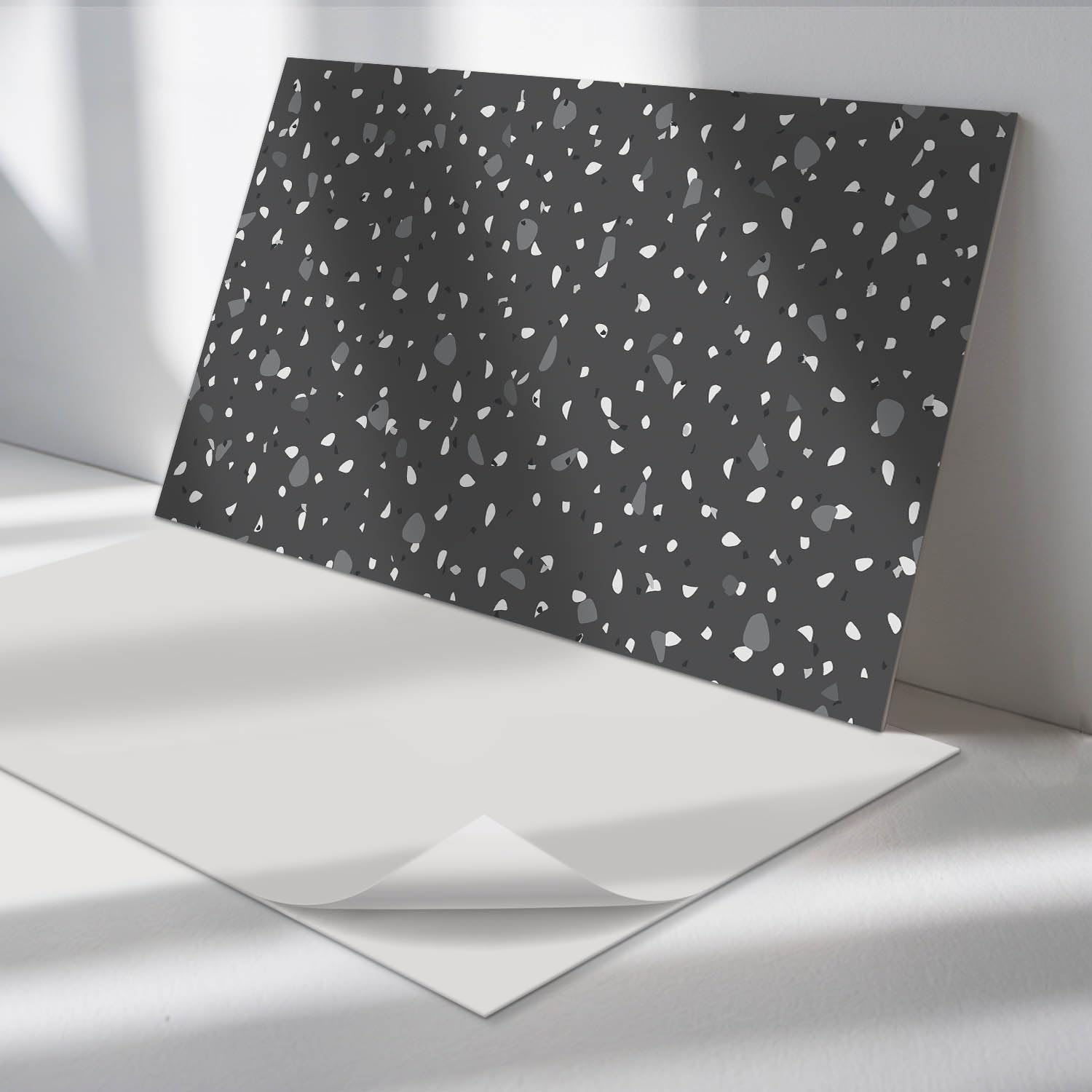 Panneaux décoratifs design 40x20 cm avec texture tachetée et revêtement vinyle haut de gamme