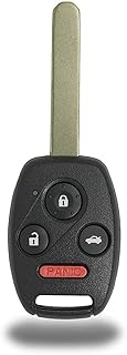 KeylessCanada © 1 New Replacement Keyless Entry 4 Button Remote Start Car Key Fob OUCG8D-380H-A for 2003-2007 Accord
