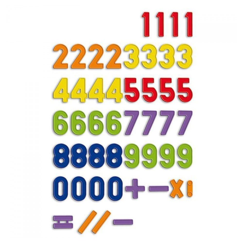 Quercetti, Numbers Bote 288 piezas Giocattoli impilabili, 5453