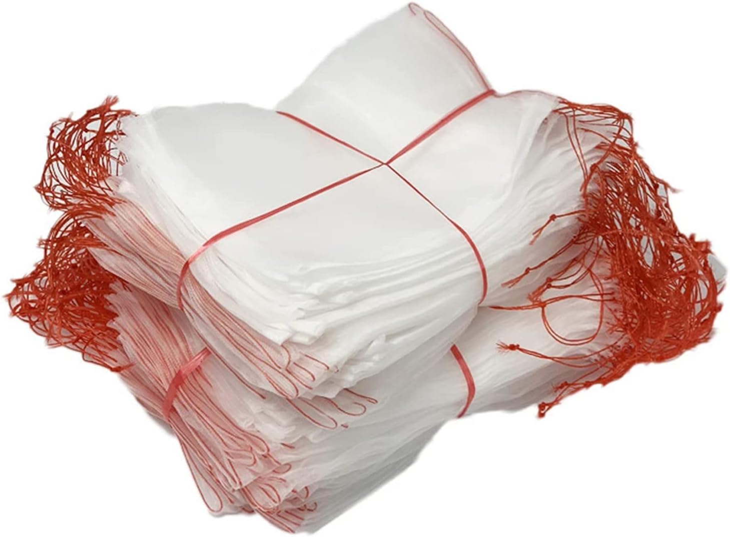 YSTP 100 Pcs Insects Mosquito Bug Net Barrier Bag 25x15 cm Plant Fruit Protect Bag Garden Netting Bag