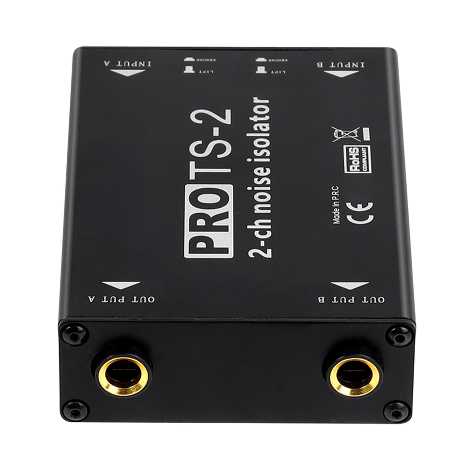 6.5mm Anelli di Terra Isolatore di Rumore Amplificatori Filtro Rumore Per Auto Audio Home Stereo Car Stereo Riduttori di Soppressore di Rumore