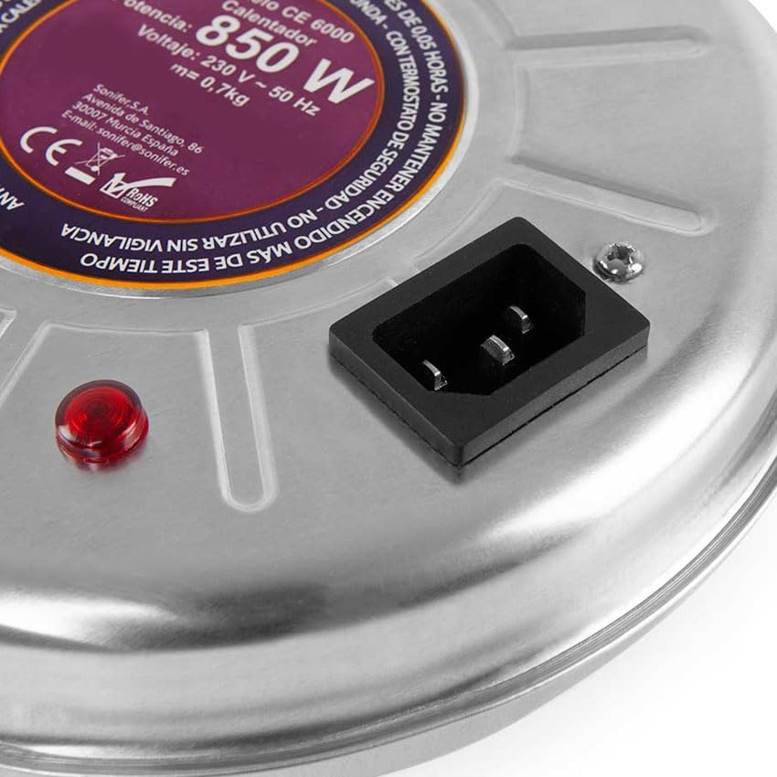 Calienta camas eléctrico 850W, temperatura regulable, ideal para invierno y alivio de dolores musculares.
