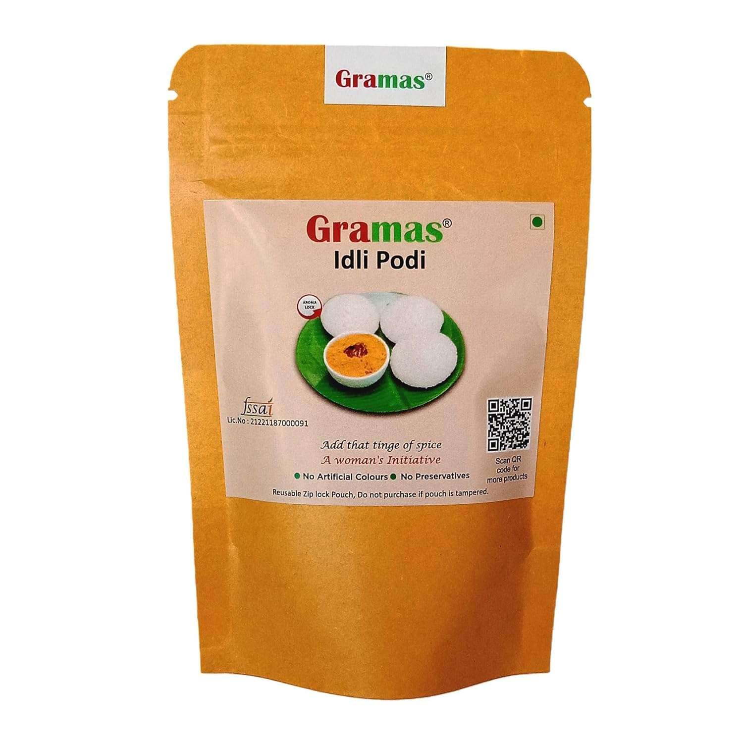 Gramas Natural Idly Podi/Powder, No Preservatives & No Artificial colour - 200 gm (B09Z31RZ9T) Amazon Price History, Amazon Price Tracker