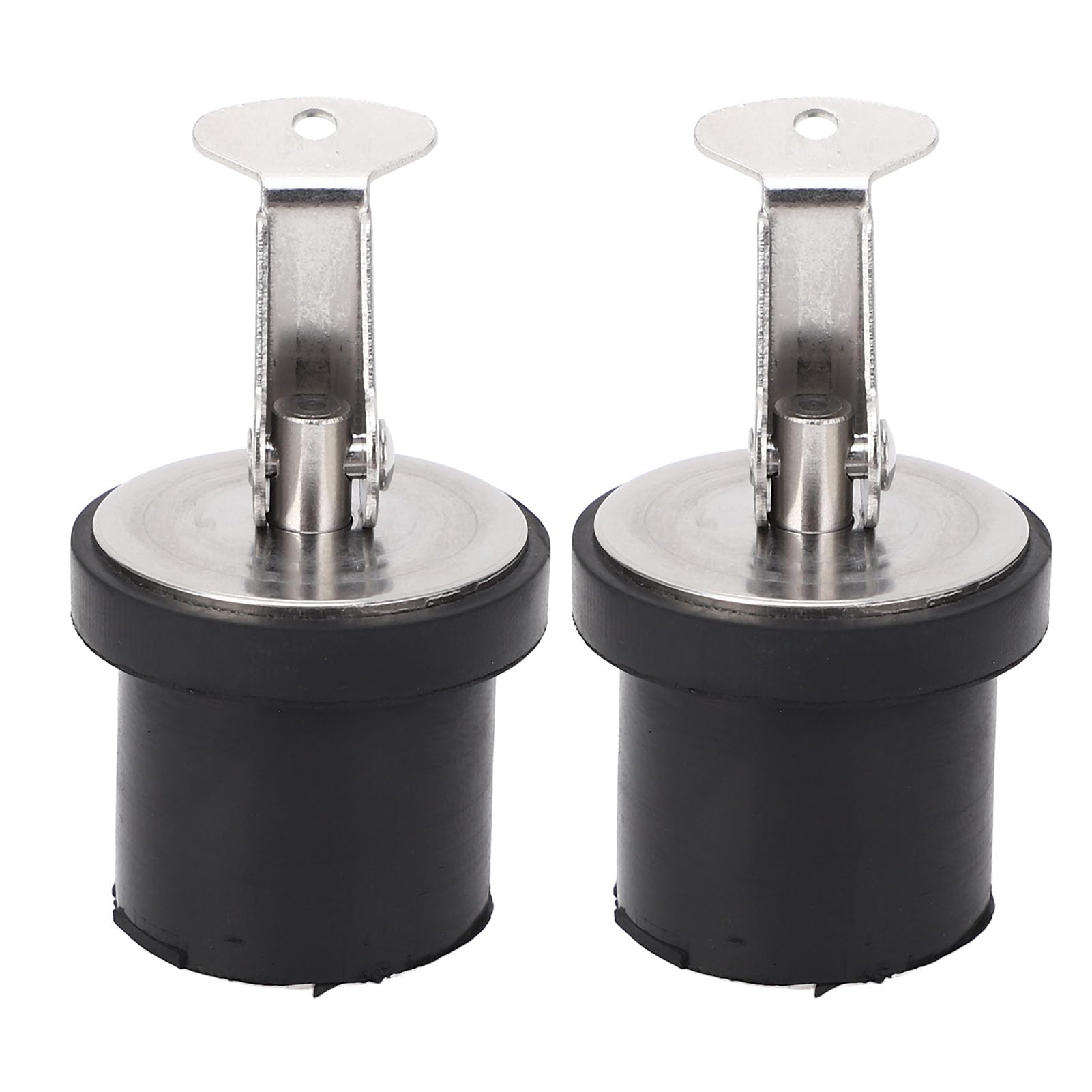KIMISS Tappo di Scarico 19 Mm Tappo di Scarico per Barca 19 Mm Gomma in Acciaio Inossidabile per Yacht Marino - Tappo di Scarico a Vite a Compressione per Sigillatura