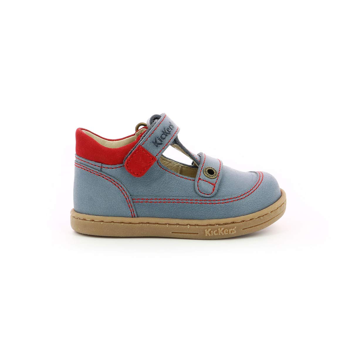 Kickers Scarpe per Bambino 784411-10 TACTACK 51 Bleu Rouge