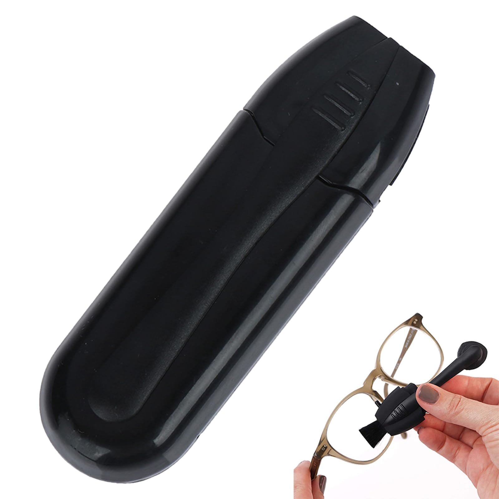 Limpiador de Gafas Cepillo Especial, Herramientas de Limpieza de Gafas, Mini Cepillo Suave Limpiador de Gafas de Sol, Toallitas de Limpieza de Gafas de Microfibra, Kit de Limpieza de Gafas Portátil