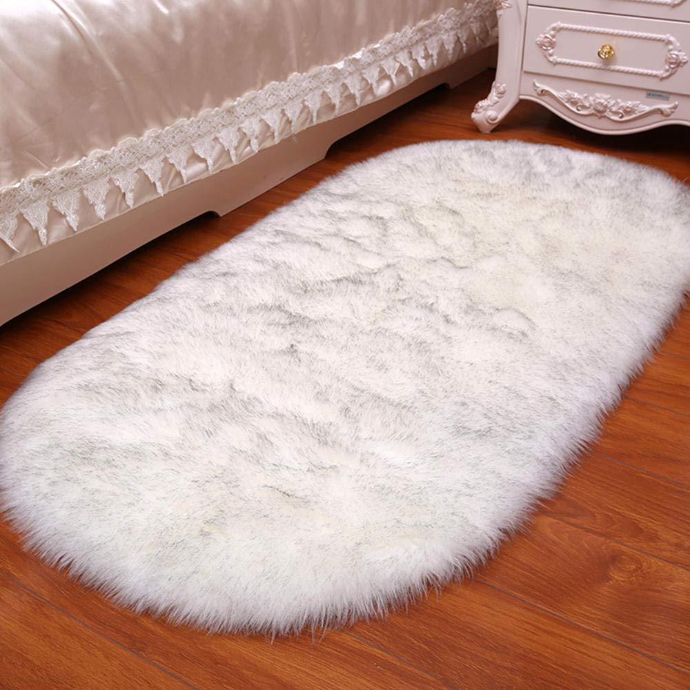 Tapis moderne de couleur unie pour salon chambre fauteuil et coiffeuse doux