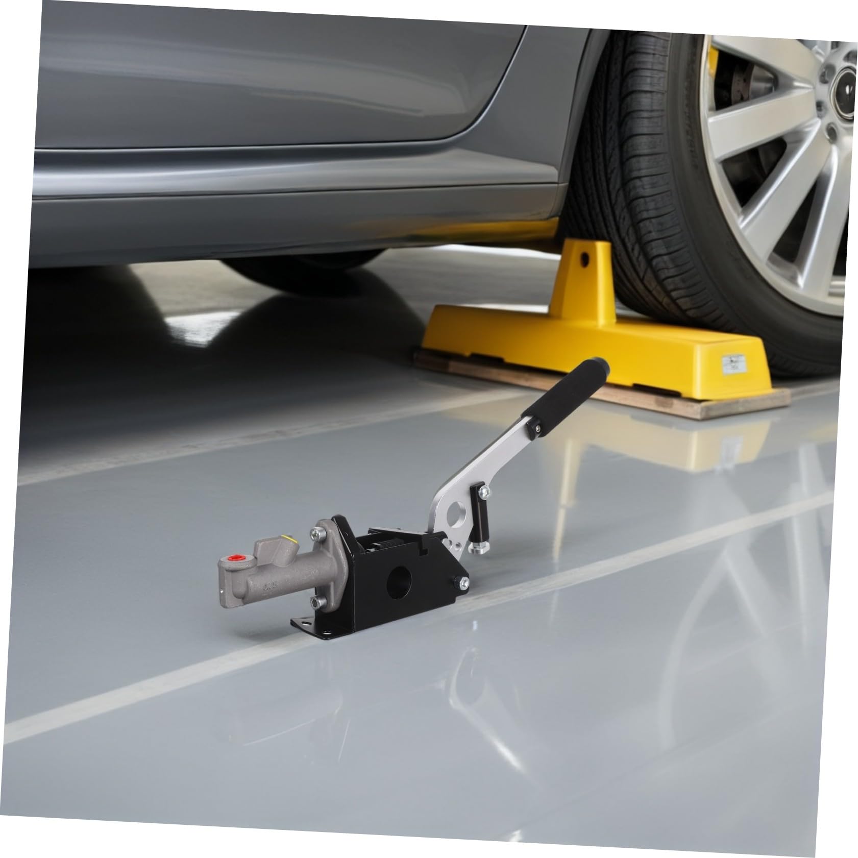 Palanca de Freno Hidráulico de Mano para Coche de Competición y Drift, con Sistema Hidráulico y Material de Aleación de Aluminio Negro Resistente Color Aleatorio