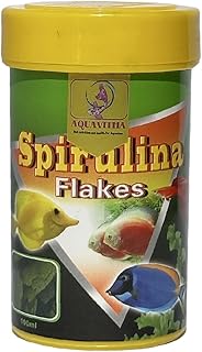 Tropical Fish Flakes (0.66 Oz) for Small Fish - Balanced Diet, Premium Food, Supports Health - Floating Fish Food
