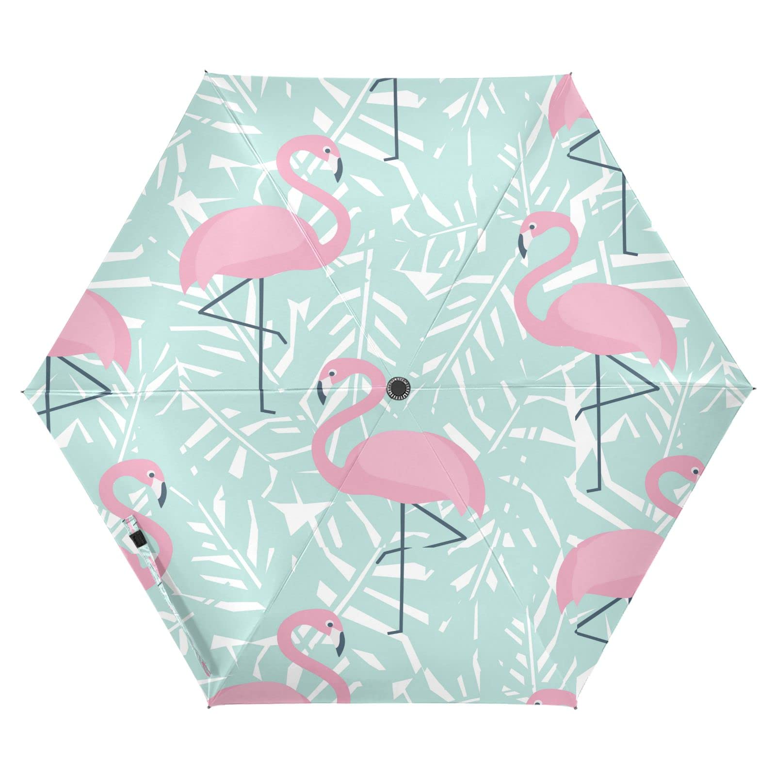 ALAZA Eiffel Tower Paris Travel Umbrella Automatic Folding Sun Umbrella Windproof Uv Protection Compact Sun Rain Umbrella