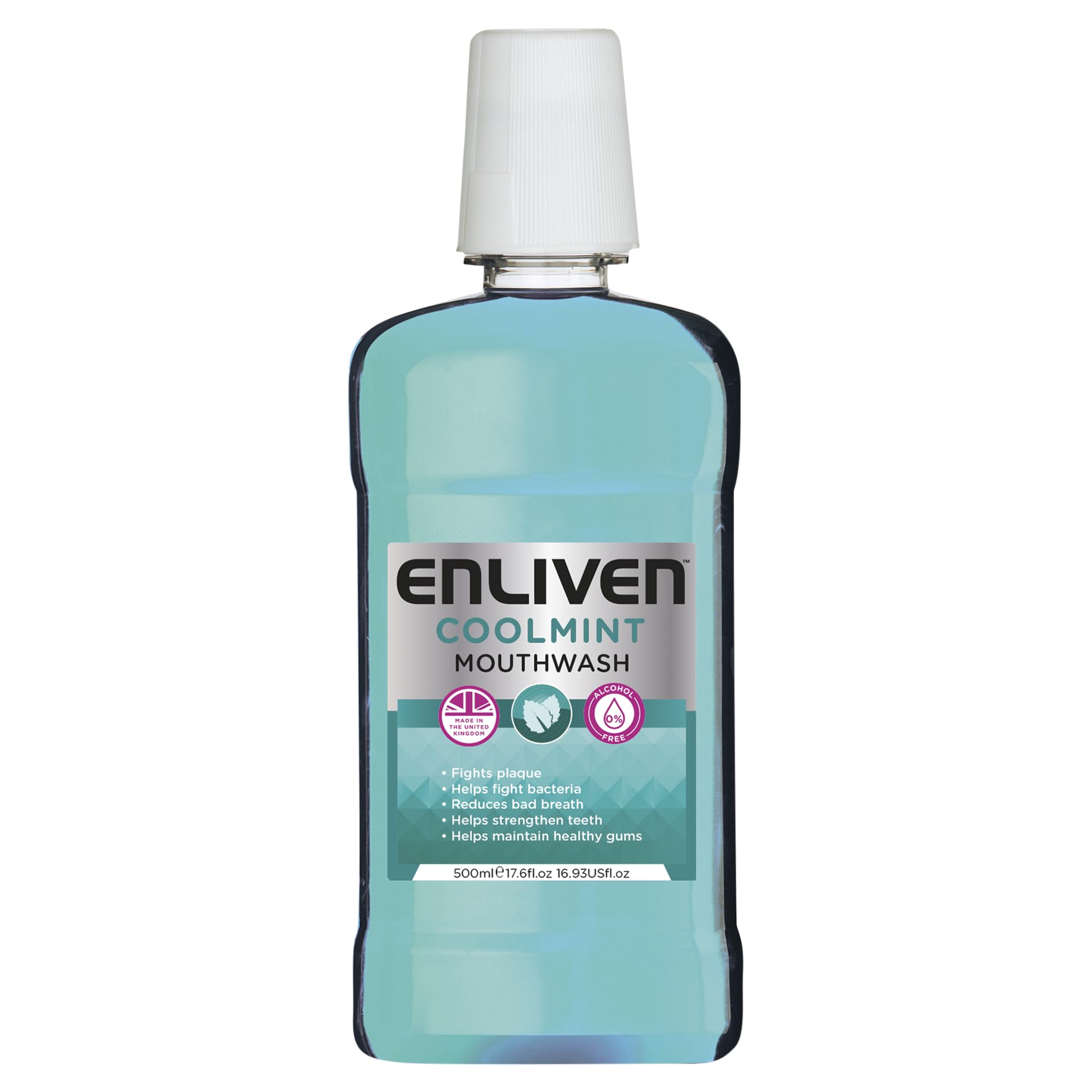 EnlivenCoolmint Mouthwash, 500 ml