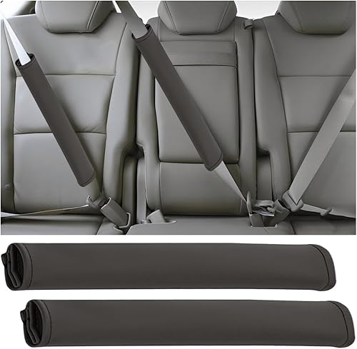 zipelo Funda para cinturón de seguridad para automóvil, paquete de 2 almohadillas extralargas para cinturón de seguridad para adultos y niños, zipelo Funda para cinturón de seguridad para automóvil, paquete de 2 almohadillas extralargas para cinturón de seguridad para adultos y niños,