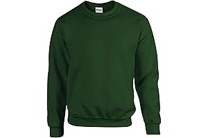 Dark Green Boys' Crewneck Sweatshirt: Ultimate Comfort and Style