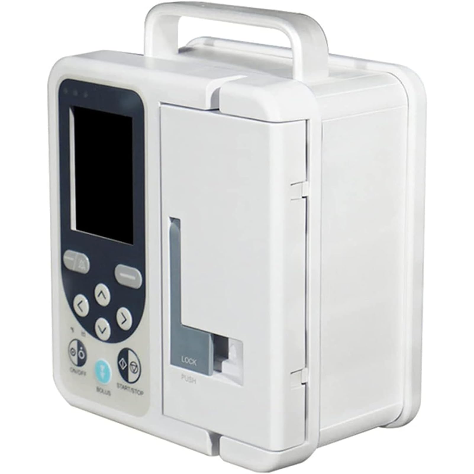 Veterinär-Infusionspumpe, Veterinär-elektronische Peristaltikpumpe Mit LCD-Display, Multifunktionaler Wiederaufladbarer Automatischer Akustischer Und Optischer Alarm, Mikropumpe Für Haustiere