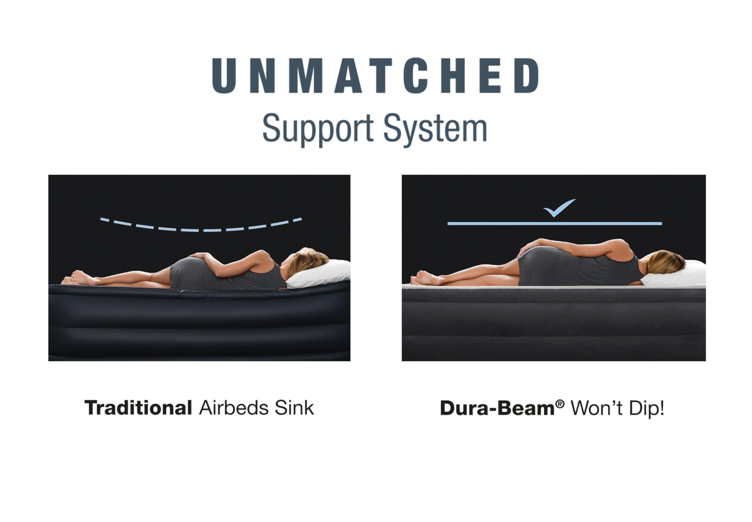 Intex 64412ND - Materasso Dura-Beam Comfort Plush Elevated Singolo, 99x191x46 cm