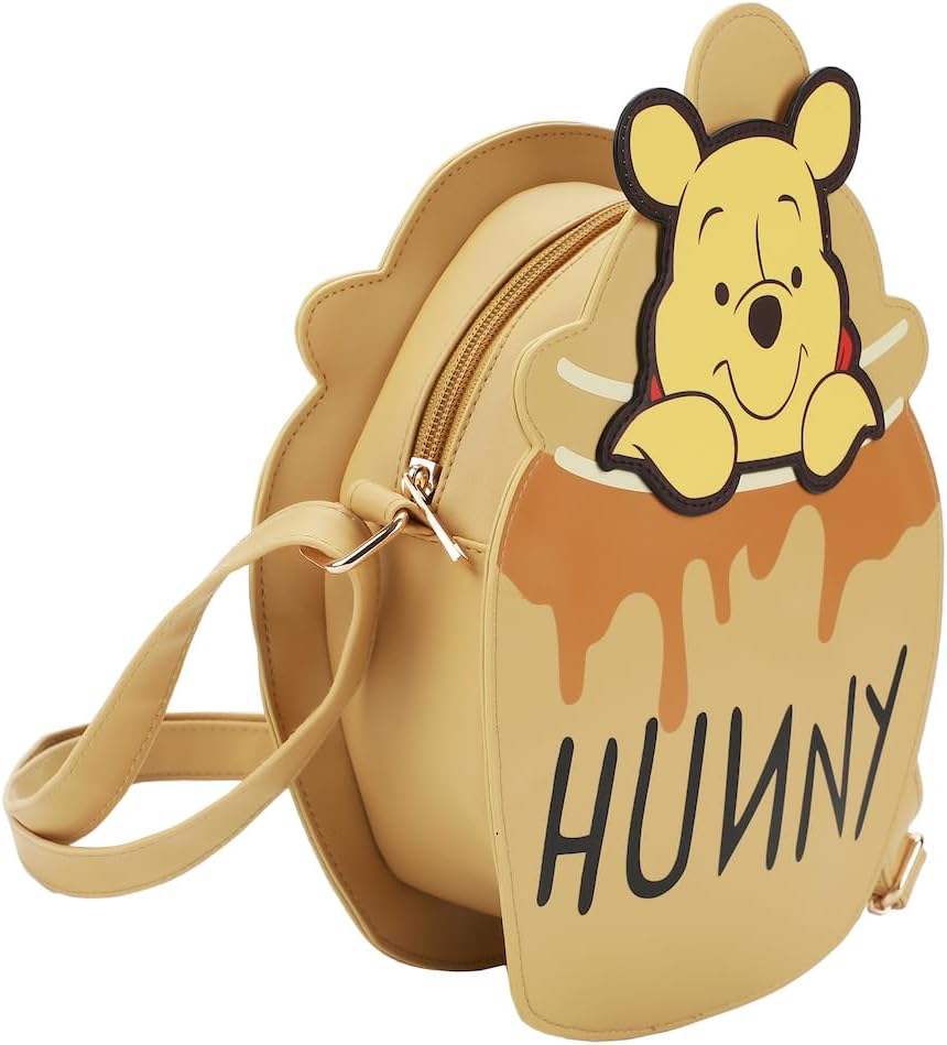 Bioworld Winnie The Pooh Hunny Pot 8" Crossbody Bag