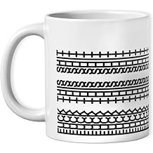 TEAWOO Funny Coffee Mugs, Hidden Message Ceramic mug 11oz (White)