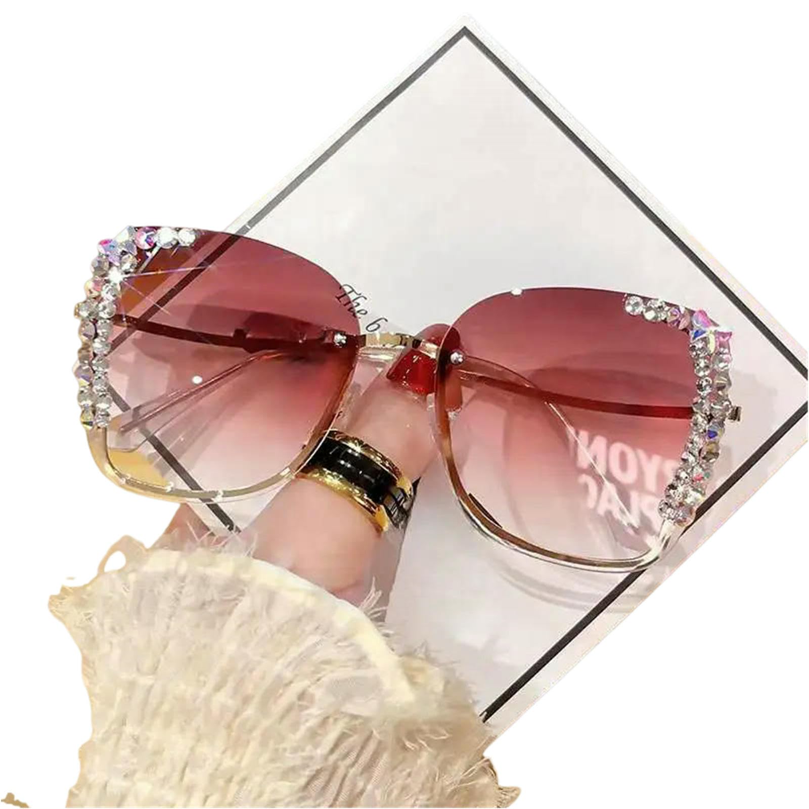 Lunettes de soleil mode dames visage mince élégantes et haut de gamme 8890qiankase