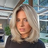 〖Product Length〗: 16 inch 〖 Colour 〗: Ombre Mixed Blonde〖 Suitable crowd〗: Adults