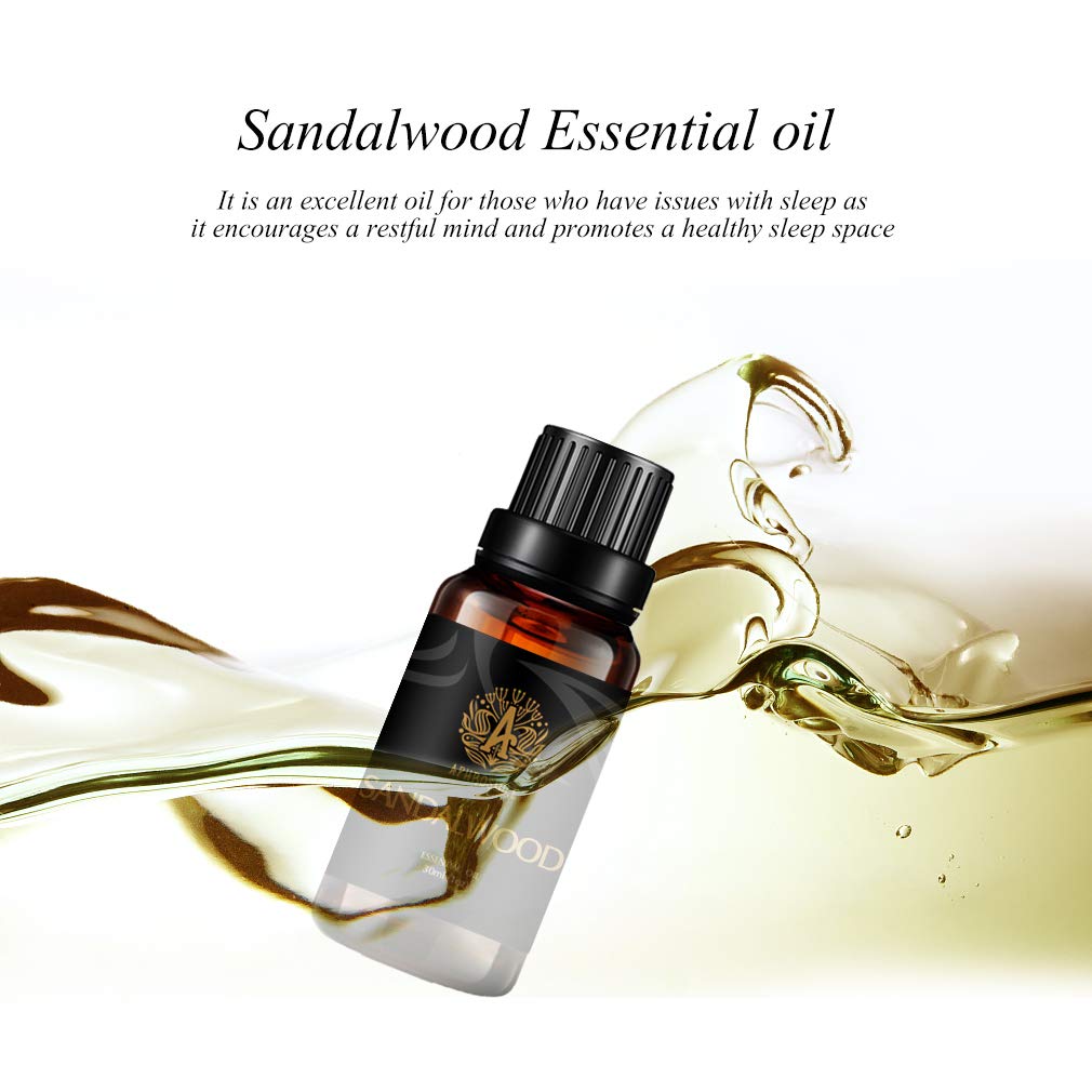 Mystic Moments | Sandalo olio essenziale australiano 50 ml - olio puro e naturale per diffusori, aromaterapia e massaggio miscele senza OGM vegano