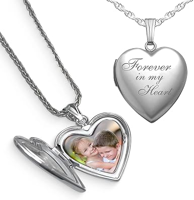 Customizable Locket Necklace 