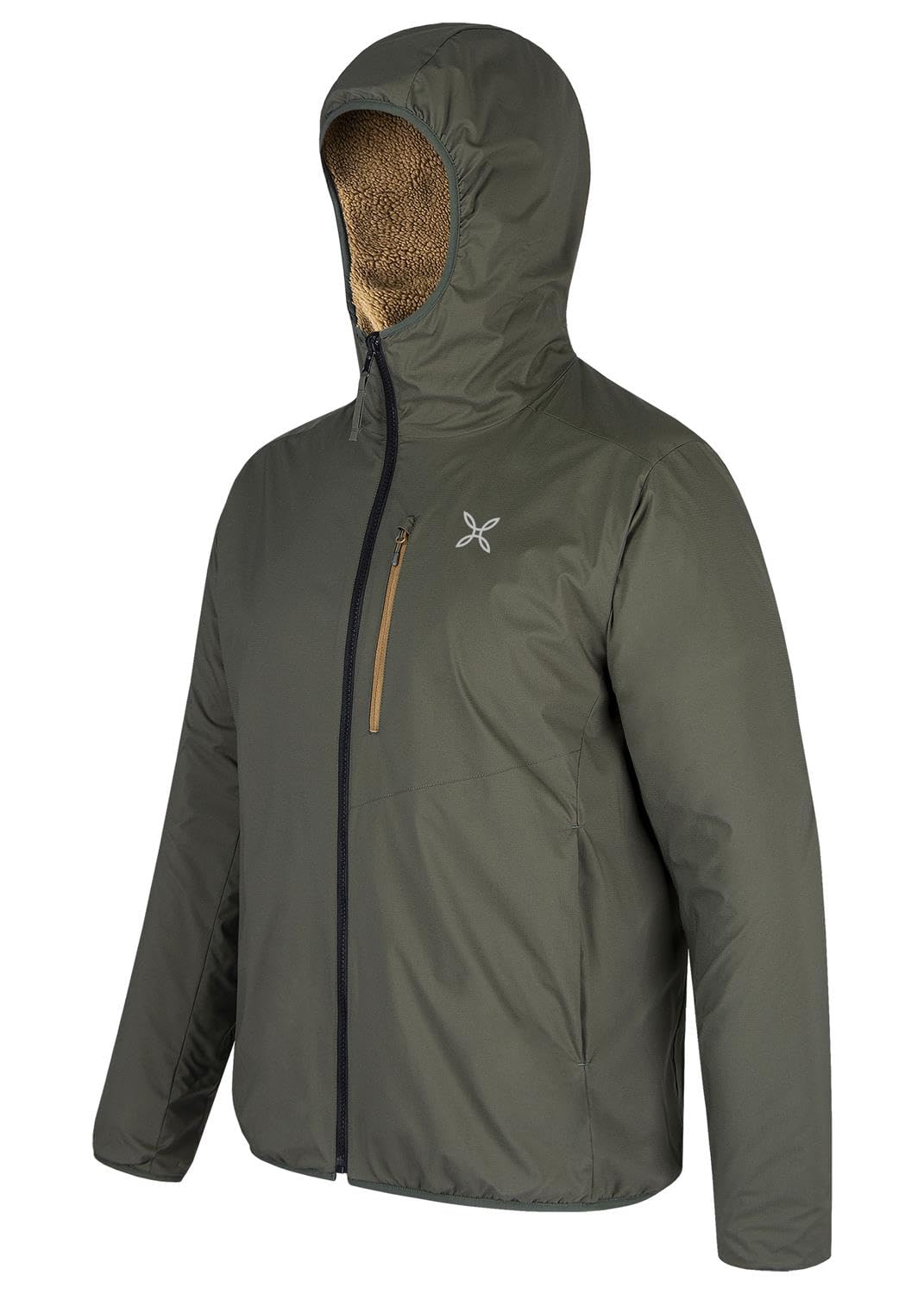 MONTURA Sherpa Reversible Jacket, Giacca da Uomo Reversibile, antivento e idrorepellente