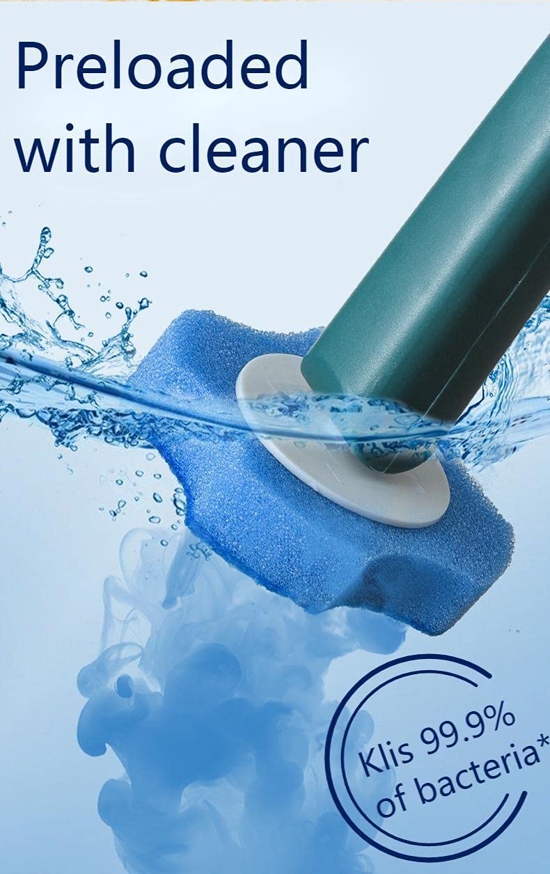 viziven Toilet Cleaner Wand Disposable Toilet Cleaning System Toilet