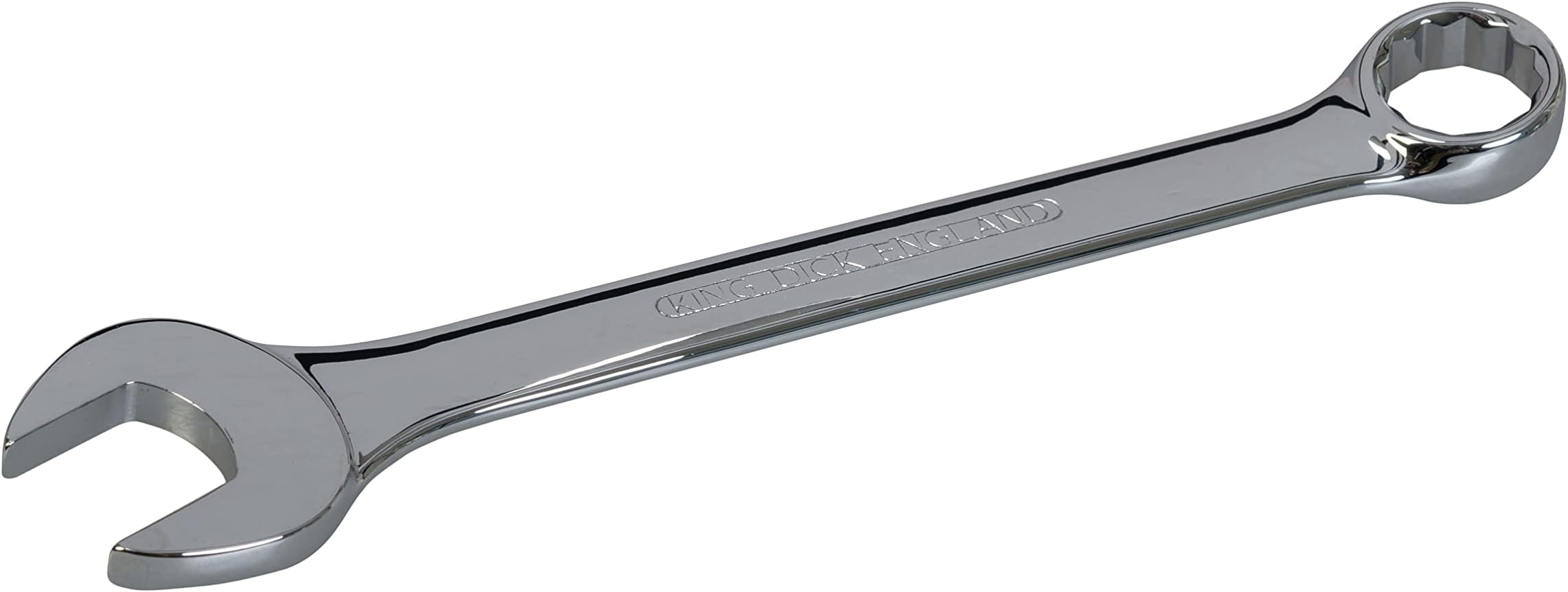 King Dick 36 mm Combination Spanner Metric (CSM236), Chrome Vanadium Steel, Chrome Plated, Mechanical Operation