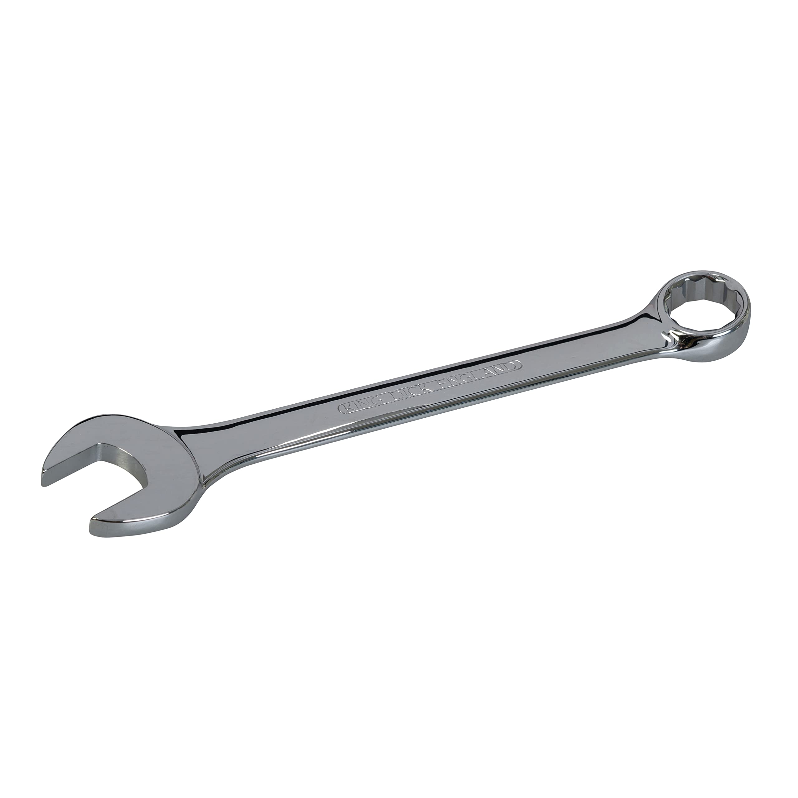 King Dick 36 mm Combination Spanner Metric (CSM236), Chrome Vanadium Steel, Chrome Plated, Mechanical Operation
