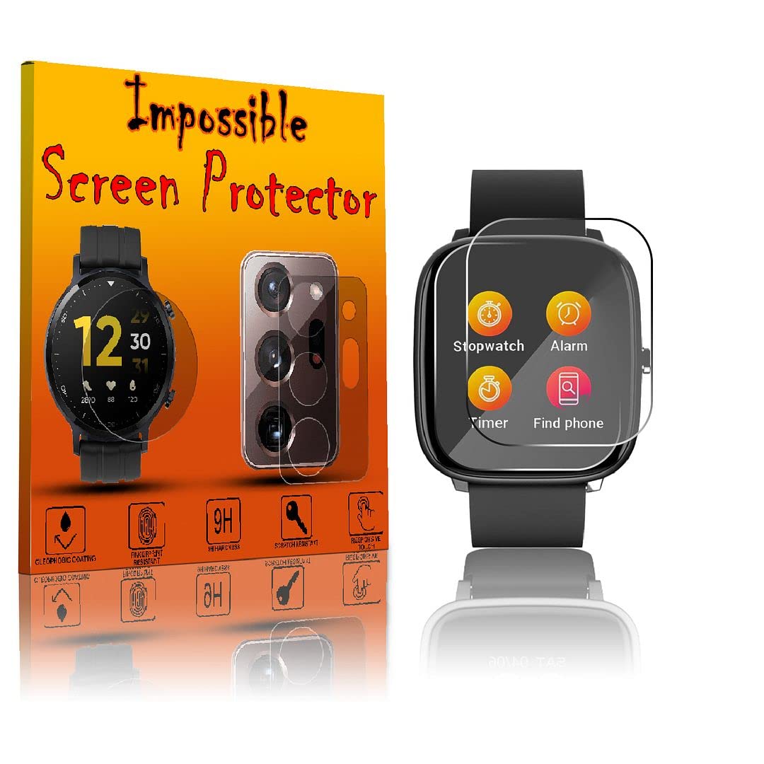 FCS Screen Guard for Noise ColorFit Qube O2 Edge To Edge Full Screen