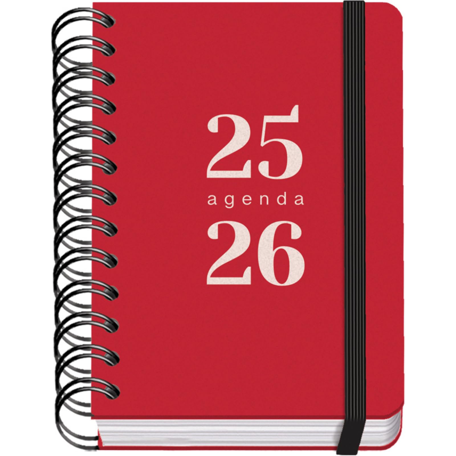 Dohe, School Planner 2025 2026, Day per Page, A6 Size (12x17 cm), Spanish and English, September to June