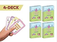 Vista 9 de Divertidos temas de personajes jugando a las cartas (4 mazos)