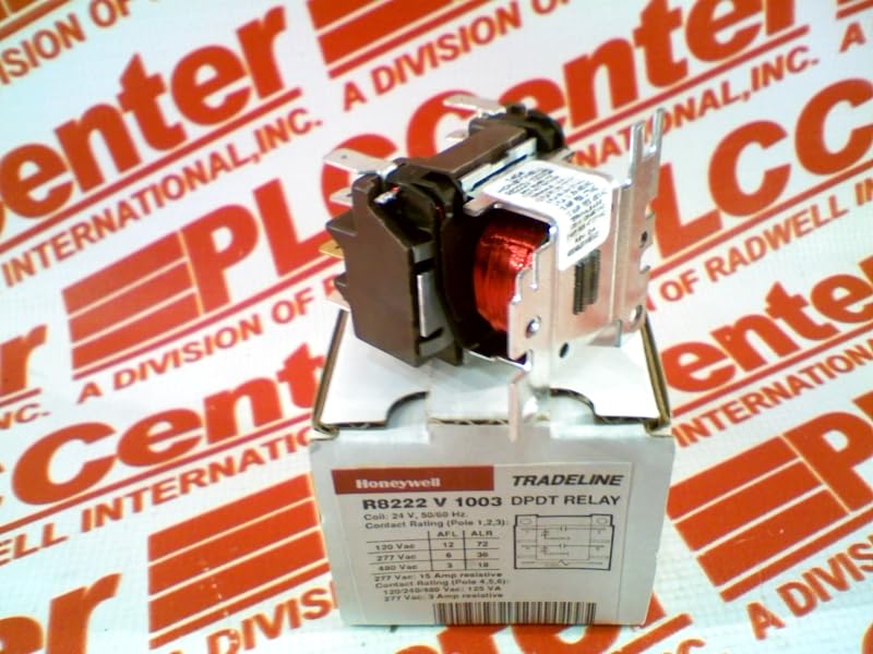 HONEYWELL R8222V-1003 Relay 24VAC DPDT Switching Relay