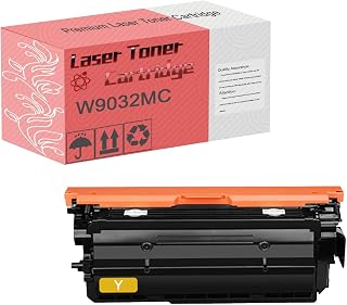 Cartuchos De Substituição De Tóner W9030MC W9031MC W9032MC W9033MC, Compatível Para HP Color LaserJet Managed MFP E67550DH E67650DH E67560Z E67660Z Impressoras 1 Yellow Pack