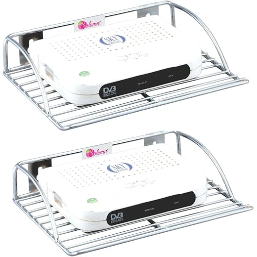 solemn Set Top Box Stand Elegant Durable and Space Saving D