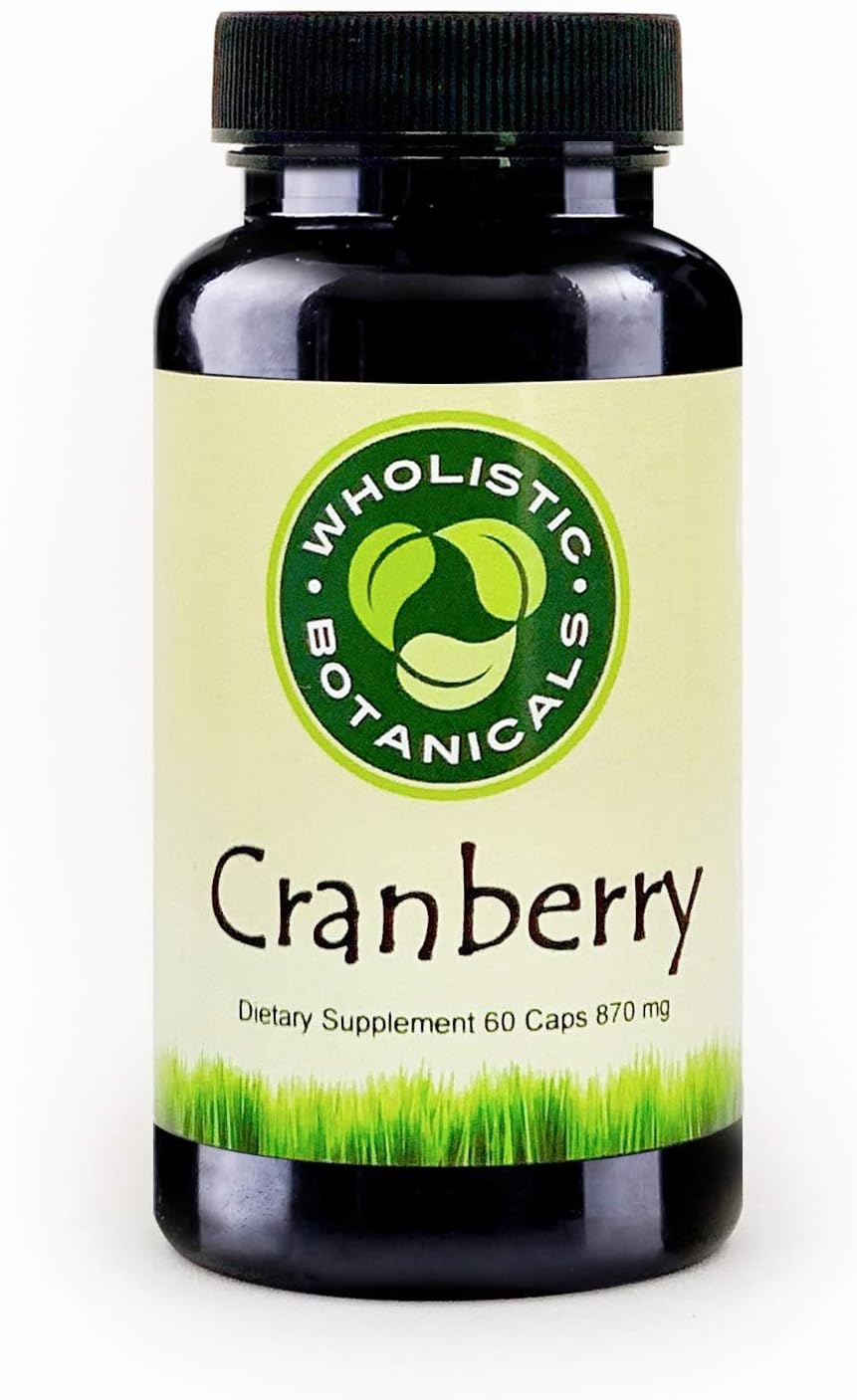 Regular Dealer Wholistic Botanicals Cranberry Capsule Pills U A A A