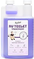 Vista 17 de Liquified RV Toilet Treatment - Digestor para tanque de retención de aguas negras, eliminador de olores, aroma lavanda, Matts RV Reviews, 16 onzas