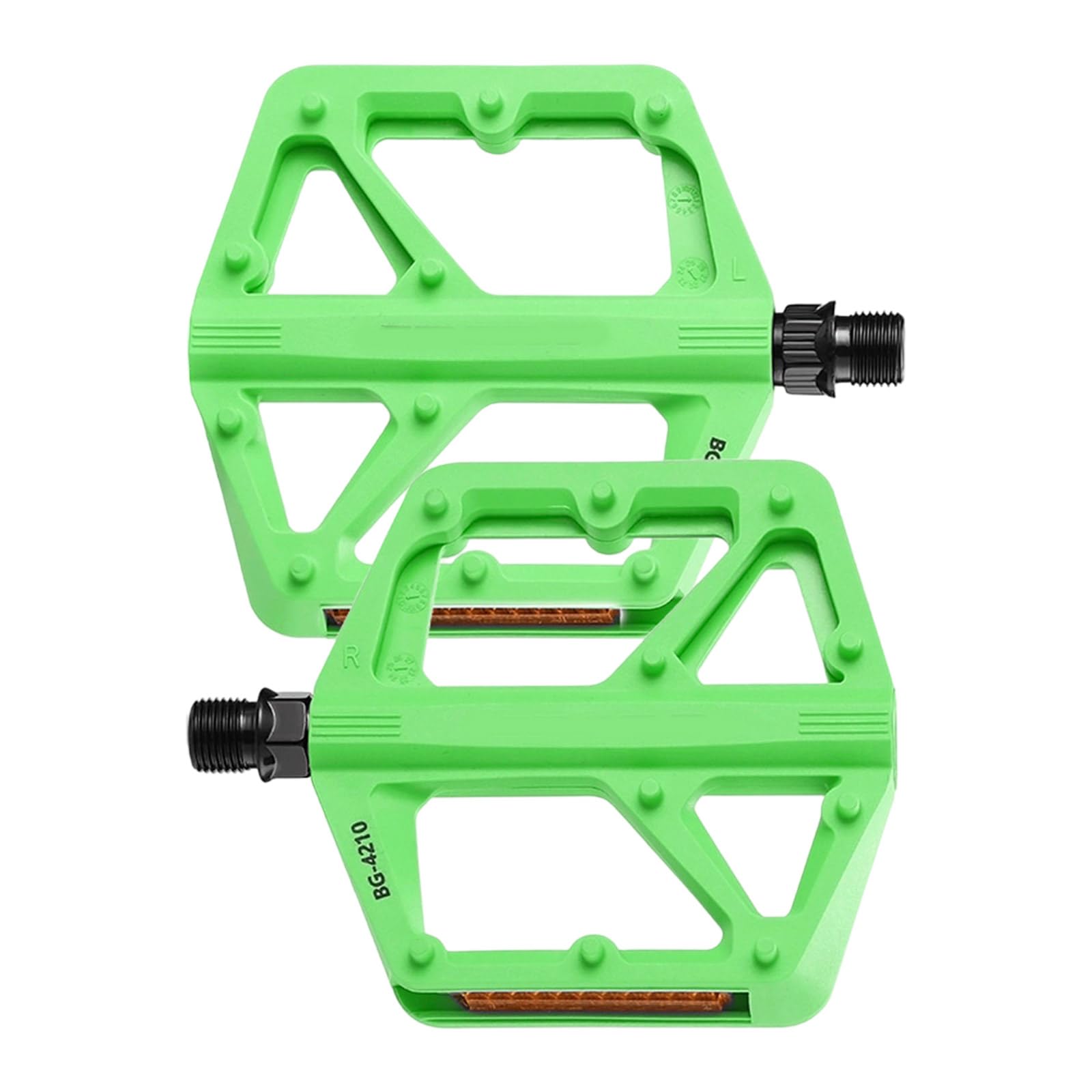 Pedali antiscivolo con cuscinetti durevoli da 2 pacchi Pedali professionali per bici da per mountain bike e ciclismo Cuscinetto sigillato
