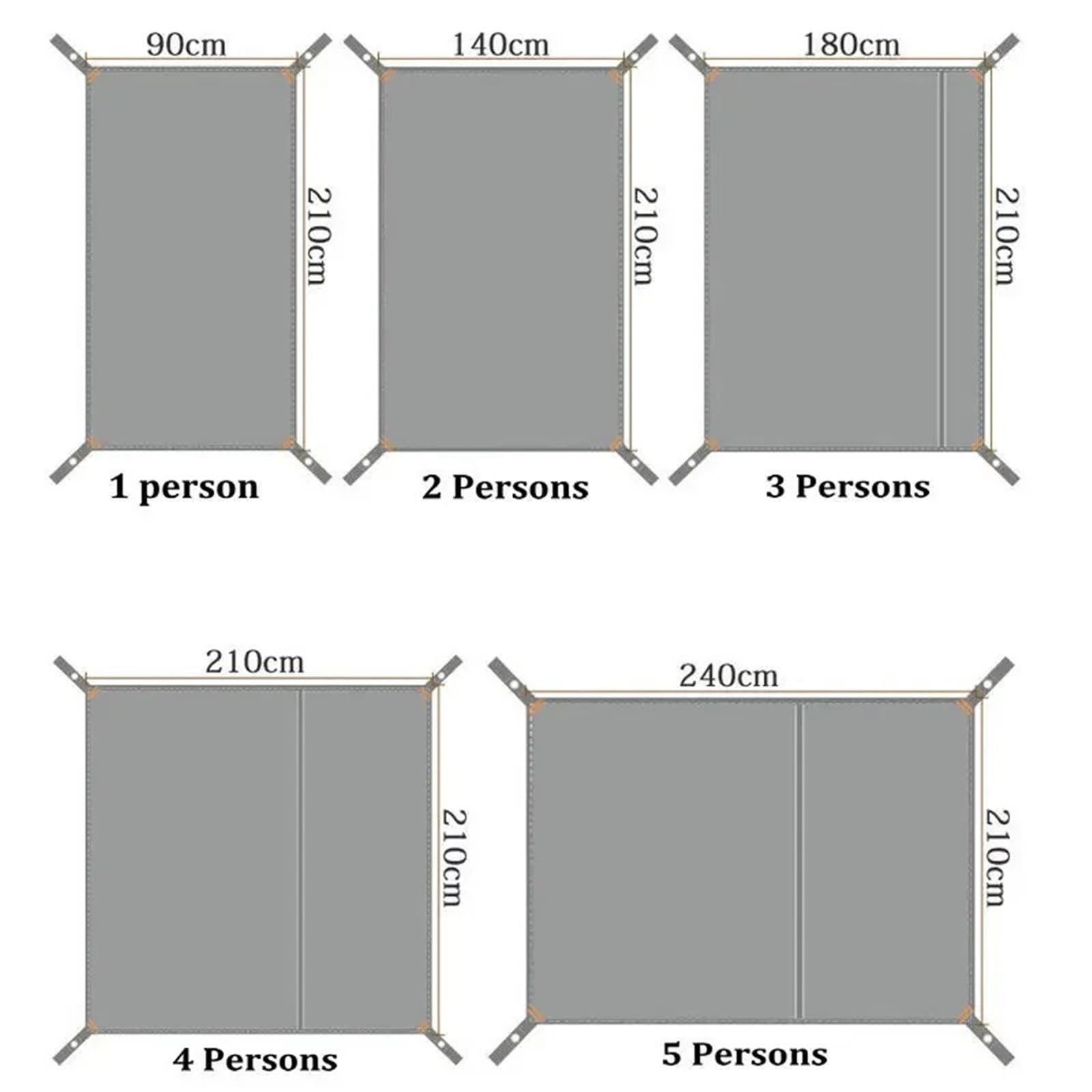 Manta de picnic impermeable, manta de playa, colchoneta plegable para acampar, colchón ligero para picnic, lona multifuncional, toldo, refugio solar, lona para jardín y exterior (140 x 210 cm (55 x 83