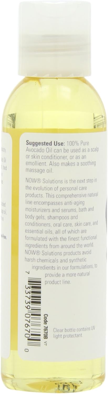 NOW Avocado Oil, 4 Ounces (Pack of 3)