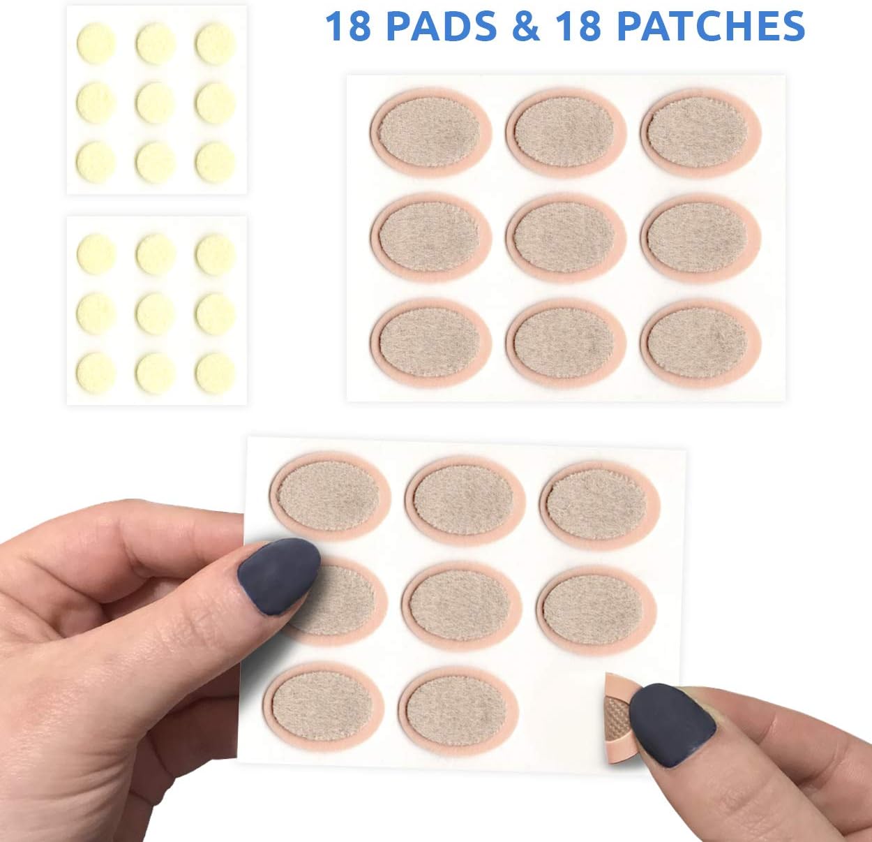 Comfort Zone Corn Removers Medicated Patches, Effective Corn Removal Pads with Salicylic Acid, 18 Medicated Patches and 18 Protective Pads : Health & Household