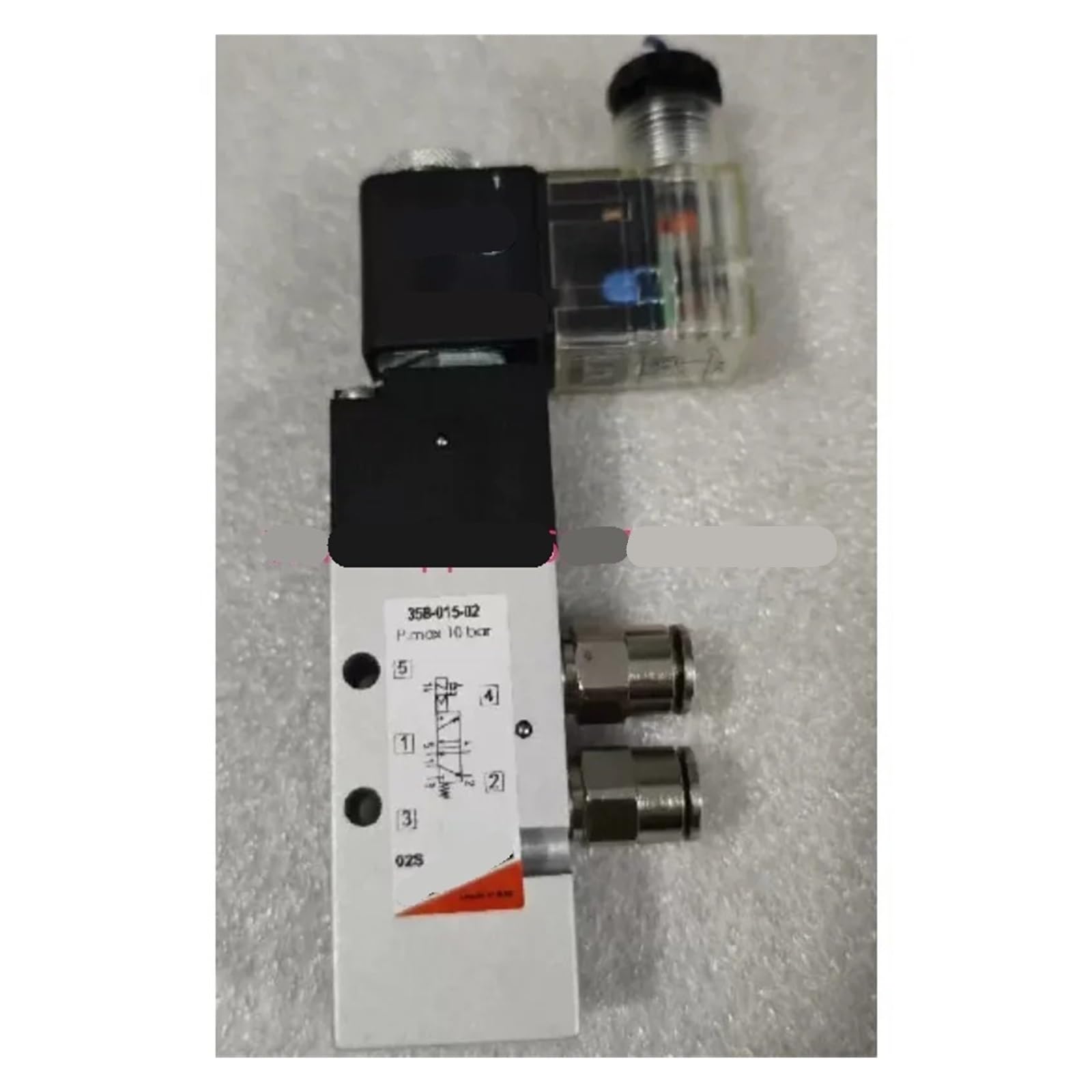 Électrovanne 338L-015-02 pour système pneumatique industriel