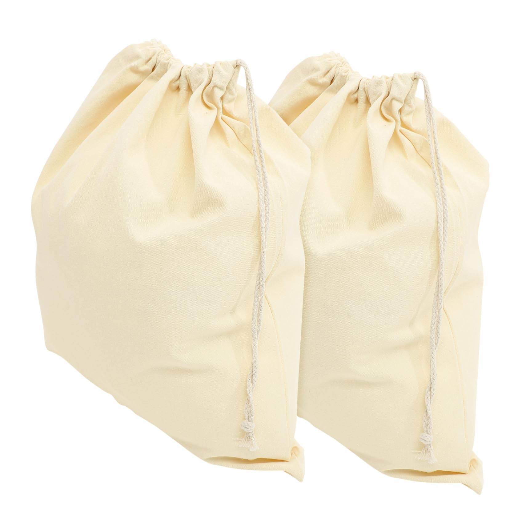TOYANDONA 2pezzi Borsa per Bucato in Tela Sacchetto per Biancheria Coulisse Borsa per Vestiti Sporchi Sacchetto per Conservazione Organizer per Vestiti Pratico per Stanza e Viaggi Lavabile