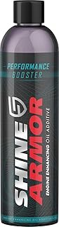 Shine Armor Synthetic Engine Oil Treatment Additive Universally Compatible Performance Enhancing Reverses Engine Wear