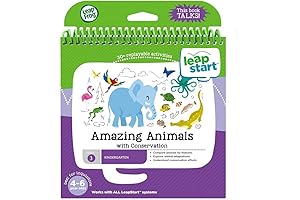 LeapFrog LeapStart Kindergarten Activity Book: Amazing Animals and Conservation
