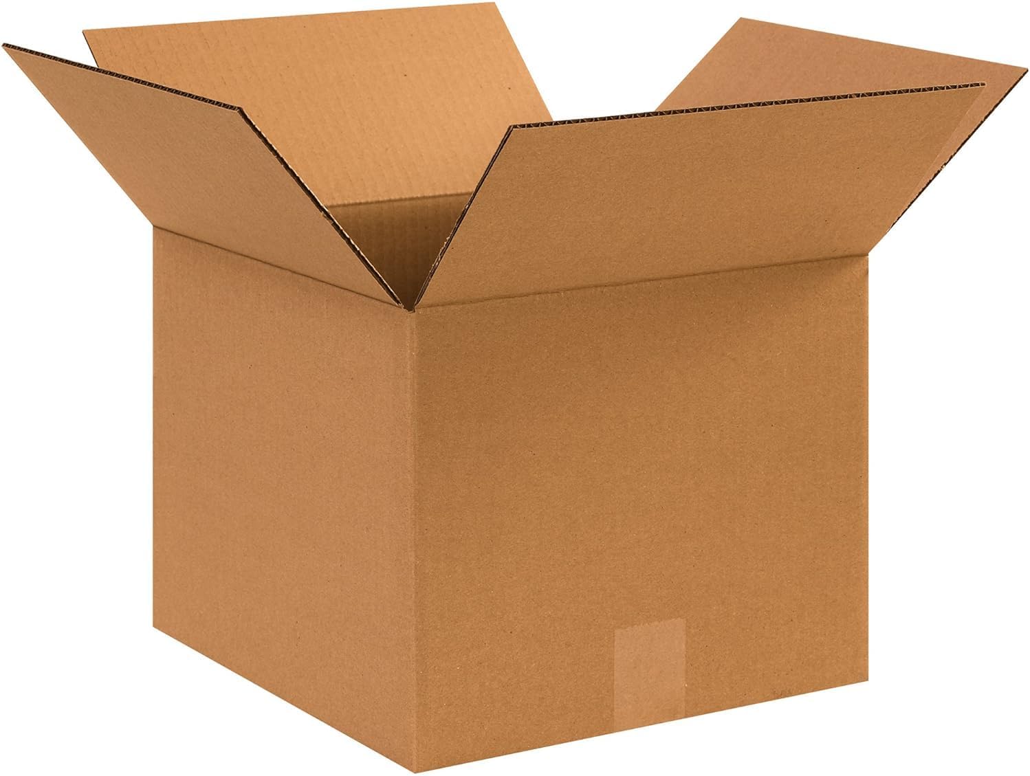 Small Shipping Boxes, 25-Pack | Kraft Corrugated Cardboard Boxes for Packing, Moving and Storage, Multi-Purpose (12x9x9 inches)