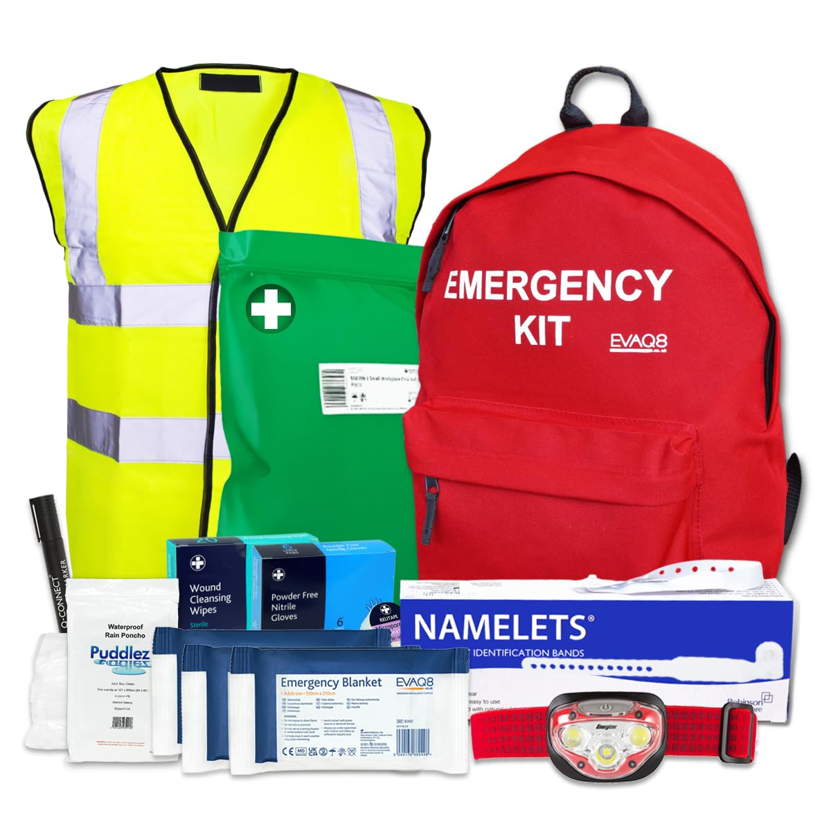 Care Home Fire Evacuation Kit - Emergency Grab Bag