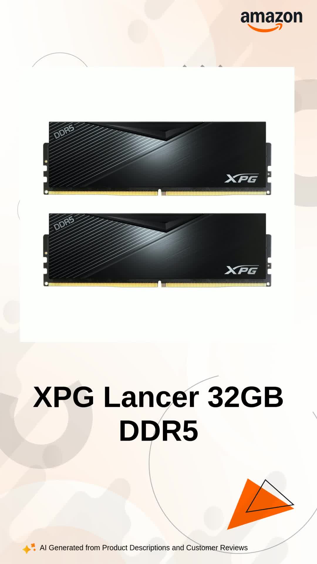 XPG Lancer 32GB DDR5 Desktop Memory RAM
