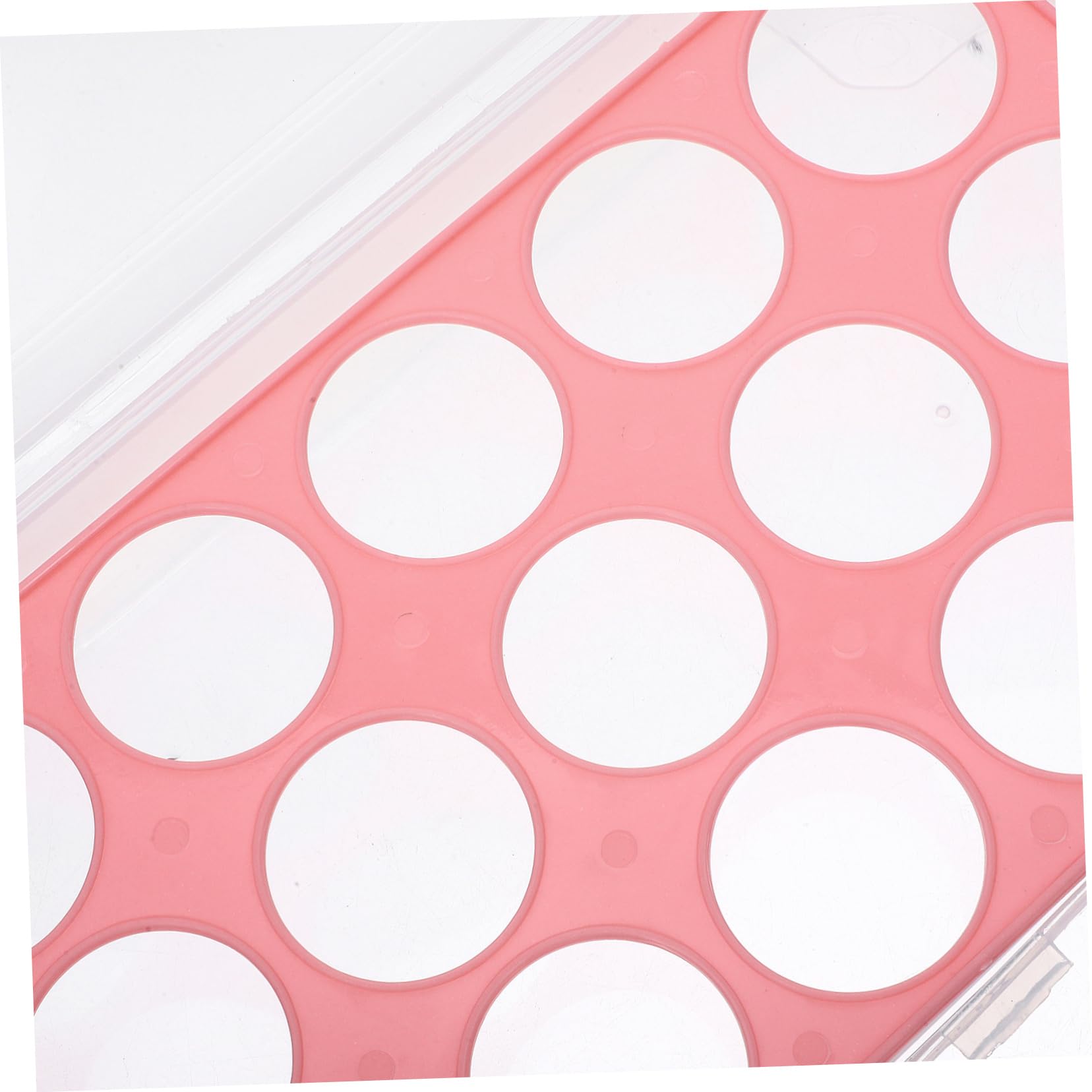 Cabilock 5 Pezzi Di Organizer Per Contenitori Di Stoccaggio Per Frigorifero Supporto in Plastica Design Antiurto E Anti-rotolamento Liscio Per Una Facile Pulizia